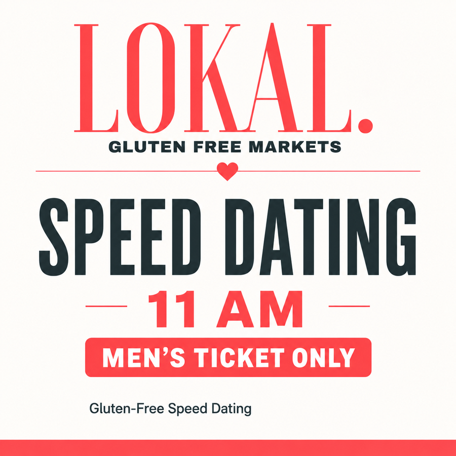 Men's Ticket - Lokal Gluten-Free Speed Dating